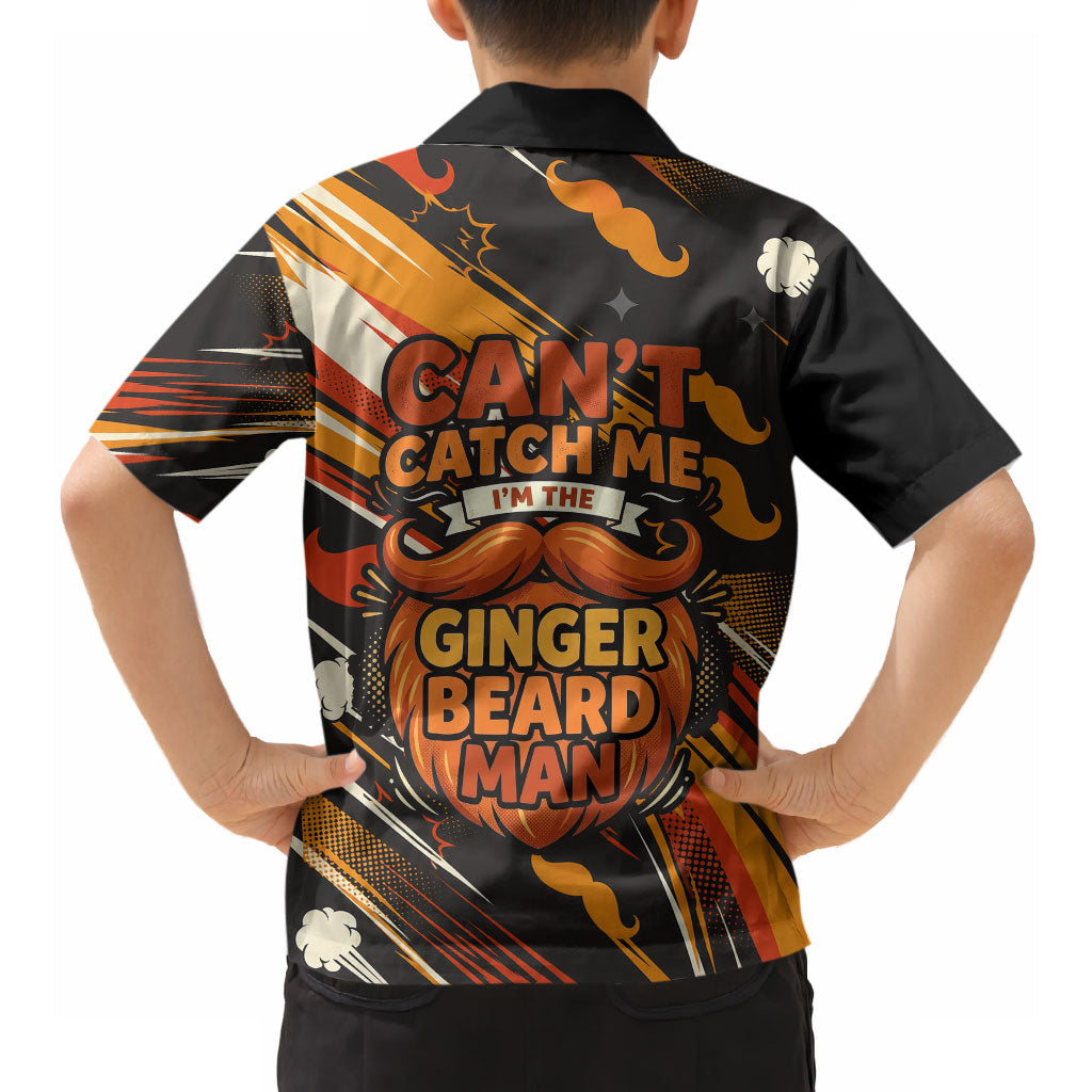 World Beard Day Hawaiian Shirt Ginger Beard Man Pride - Retro Comic