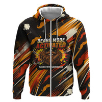 World Beard Day Hoodie Ginger Beard Man Pride - Retro Comic