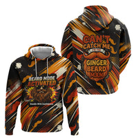 World Beard Day Hoodie Ginger Beard Man Pride - Retro Comic