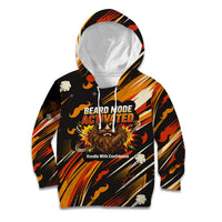 World Beard Day Kid Hoodie Ginger Beard Man Pride - Retro Comic