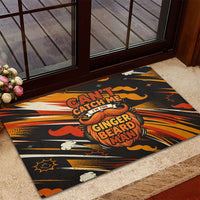 World Beard Day Rubber Doormat Ginger Beard Man Pride - Retro Comic