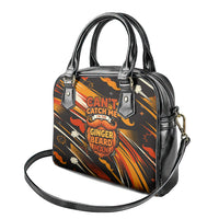 World Beard Day Shoulder Handbag Ginger Beard Man Pride - Retro Comic