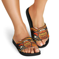 World Beard Day Slide Sandals Ginger Beard Man Pride - Retro Comic