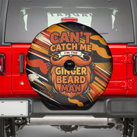 World Beard Day Spare Tire Cover Ginger Beard Man Pride - Retro Comic