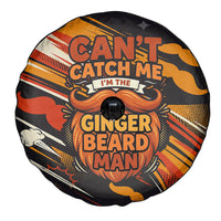 World Beard Day Spare Tire Cover Ginger Beard Man Pride - Retro Comic