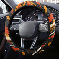 World Beard Day Steering Wheel Cover Ginger Beard Man Pride - Retro Comic