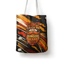 World Beard Day Tote Bag Ginger Beard Man Pride - Retro Comic
