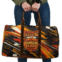 World Beard Day Travel Bag Ginger Beard Man Pride - Retro Comic