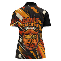 World Beard Day Women Polo Shirt Ginger Beard Man Pride - Retro Comic