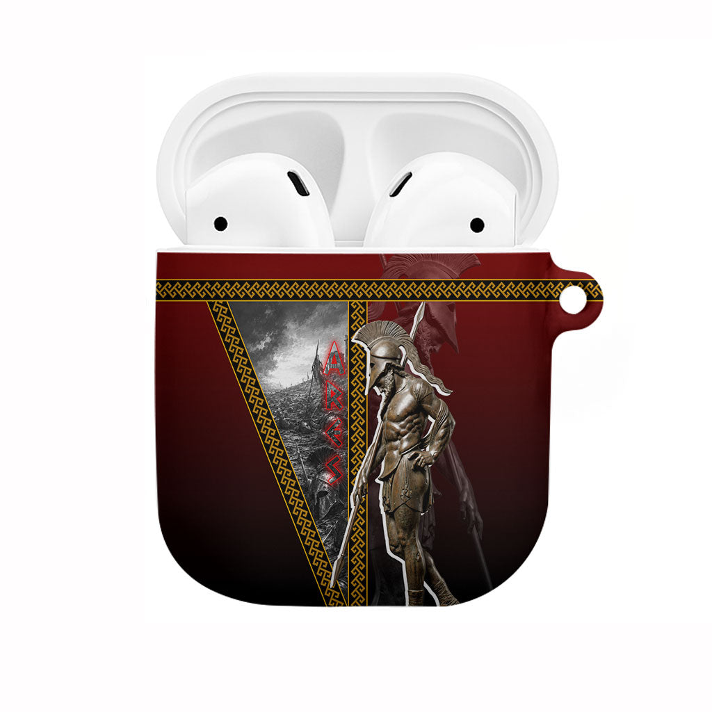Ares Greek God Of War AirPods Case Warrior Ancient Greek Mythology Art