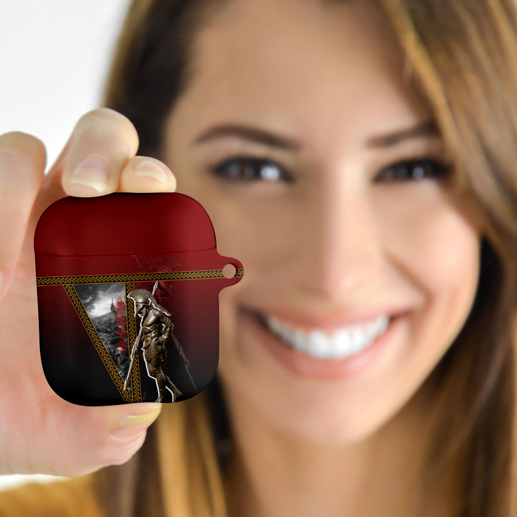 Ares Greek God Of War AirPods Case Warrior Ancient Greek Mythology Art