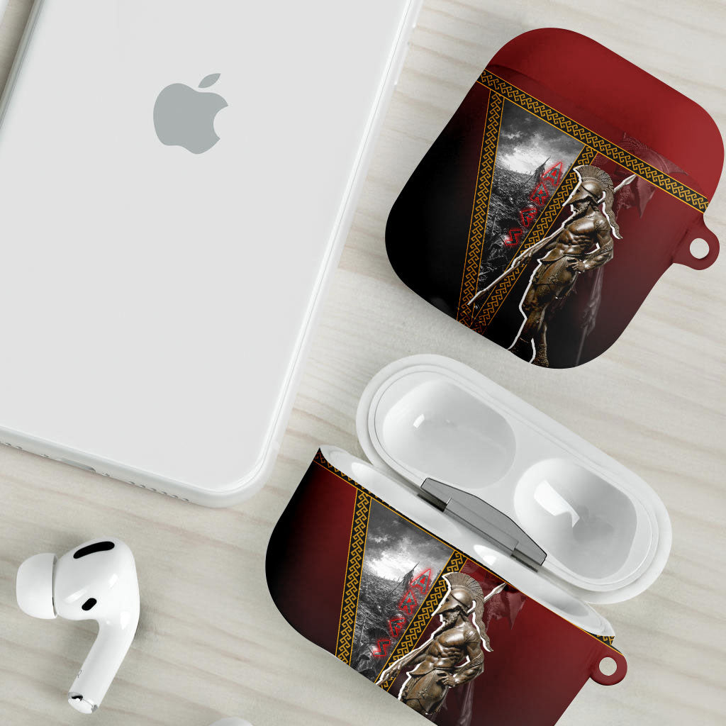 Ares Greek God Of War AirPods Case Warrior Ancient Greek Mythology Art