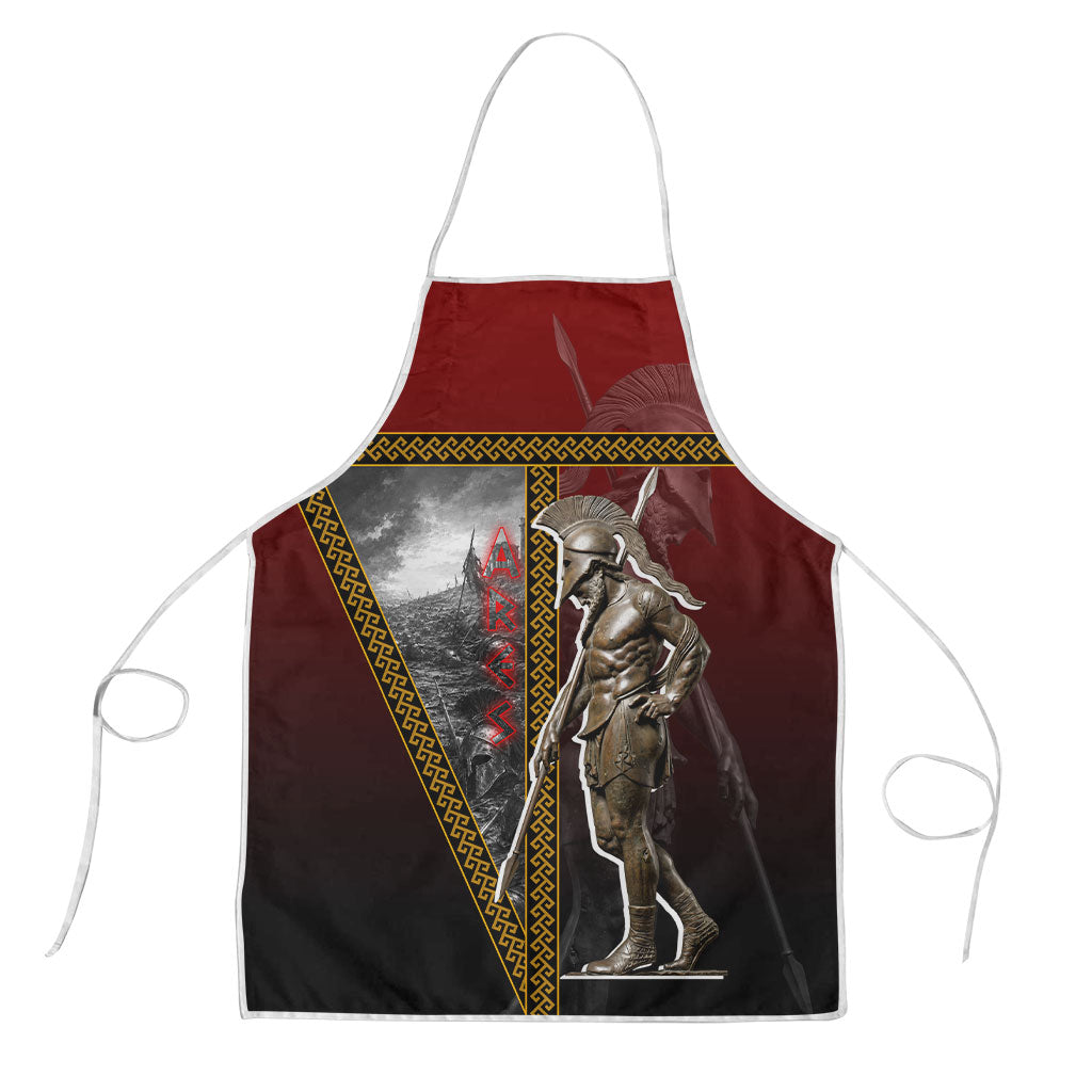 Ares Greek God Of War Apron Warrior Ancient Greek Mythology Art