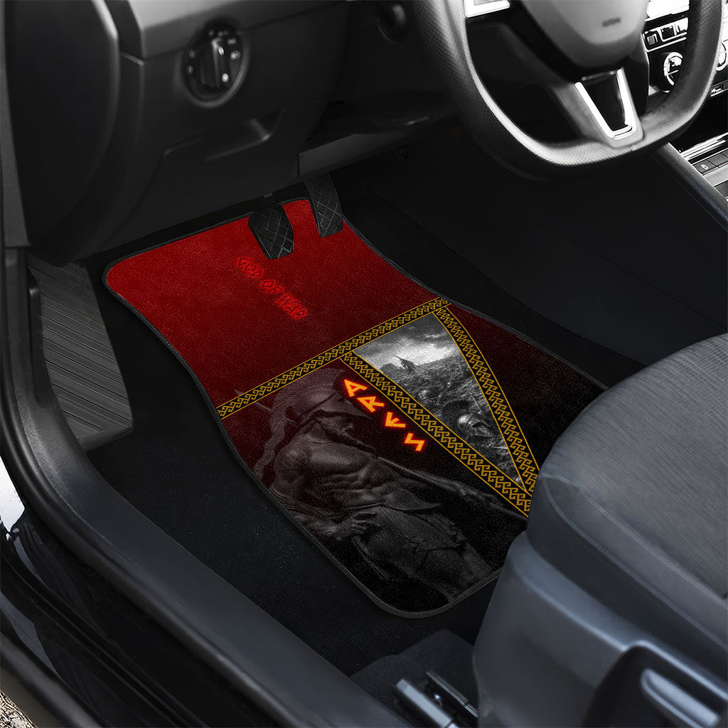 Ares Greek God Of War Car Mats Warrior Ancient Greek Mythology Art
