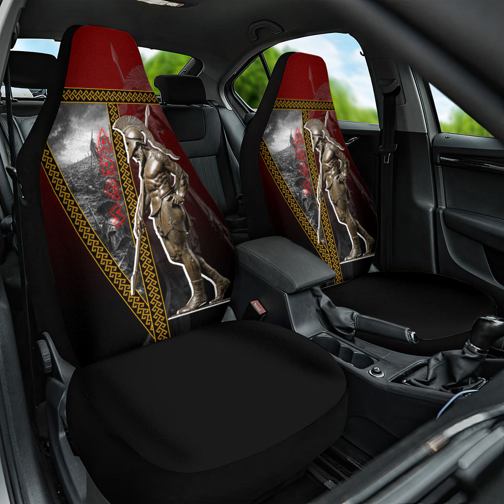 Ares Greek God Of War Car Seat Cover Warrior Ancient Greek Mythology Art