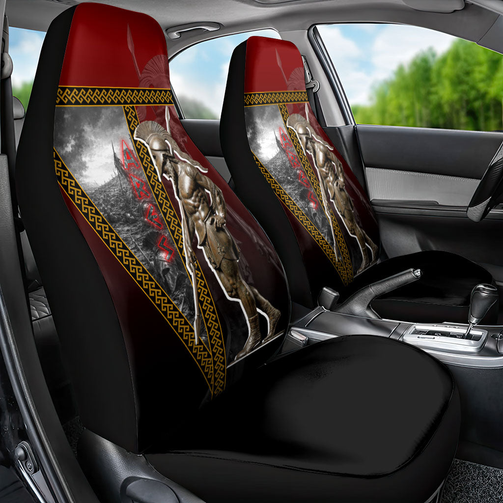 Ares Greek God Of War Car Seat Cover Warrior Ancient Greek Mythology Art