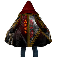 Ares Greek God Of War Cloak Warrior Ancient Greek Mythology Art