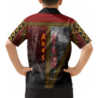 Ares Greek God Of War Hawaiian Shirt Warrior Ancient Greek Mythology Art