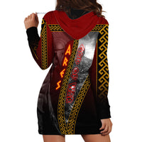 Ares Greek God Of War Hoodie Dress Warrior Ancient Greek Mythology Art