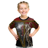 Ares Greek God Of War Kid T Shirt Warrior Ancient Greek Mythology Art