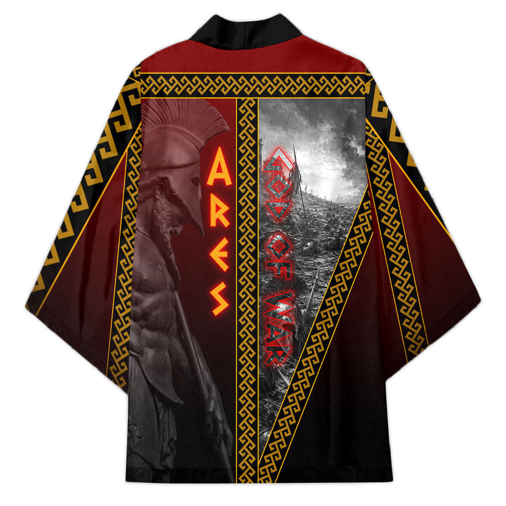 Ares Greek God Of War Kimono Warrior Ancient Greek Mythology Art