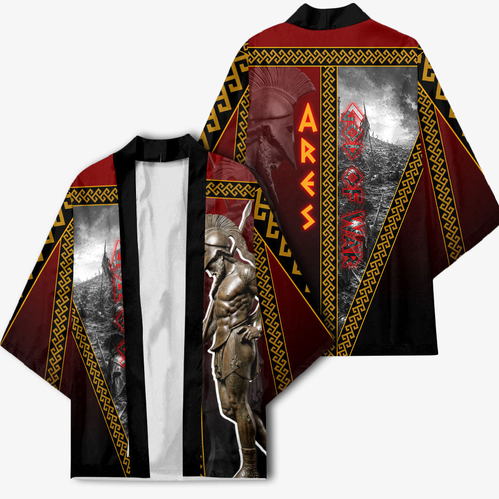Ares Greek God Of War Kimono Warrior Ancient Greek Mythology Art