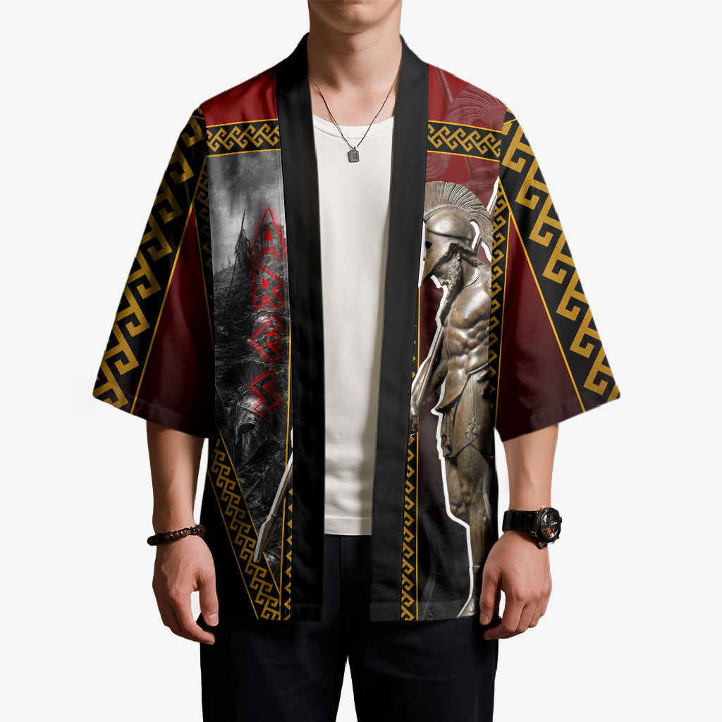 Ares Greek God Of War Kimono Warrior Ancient Greek Mythology Art