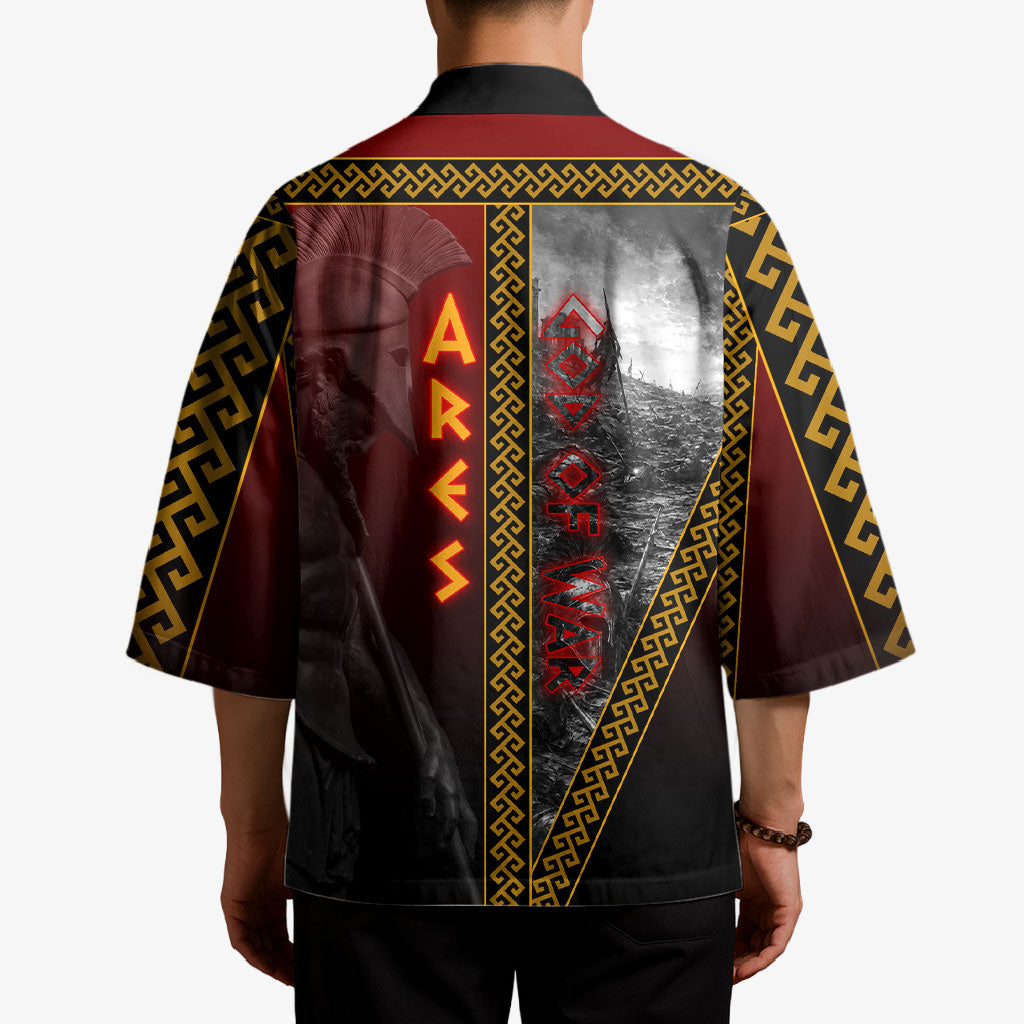 Ares Greek God Of War Kimono Warrior Ancient Greek Mythology Art