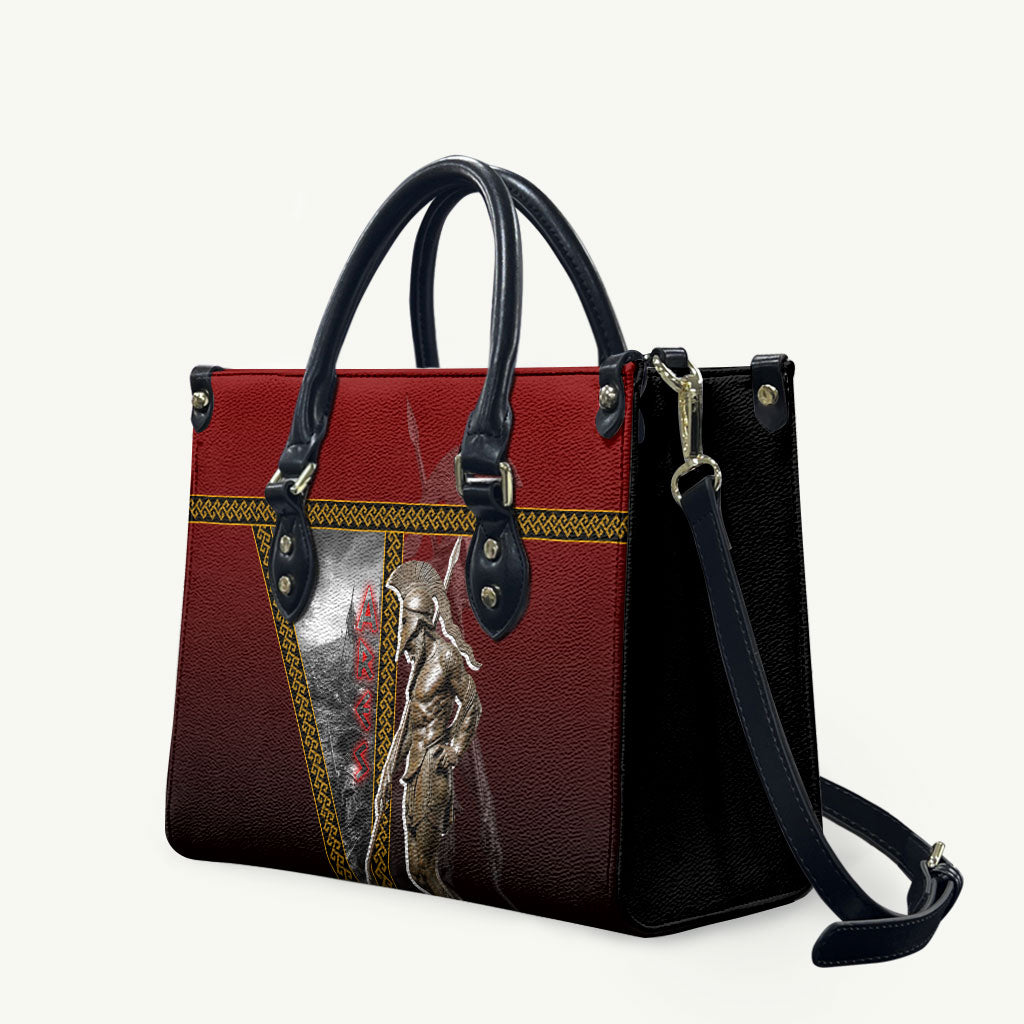 Ares Greek God Of War Leather Bag Warrior Ancient Greek Mythology Art