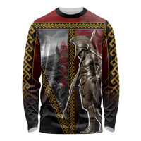 Ares Greek God Of War Long Sleeve Shirt Warrior Ancient Greek Mythology Art