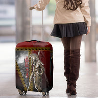 Ares Greek God Of War Luggage Cover Warrior Ancient Greek Mythology Art