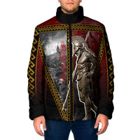 Ares Greek God Of War Padded Jacket Warrior Ancient Greek Mythology Art