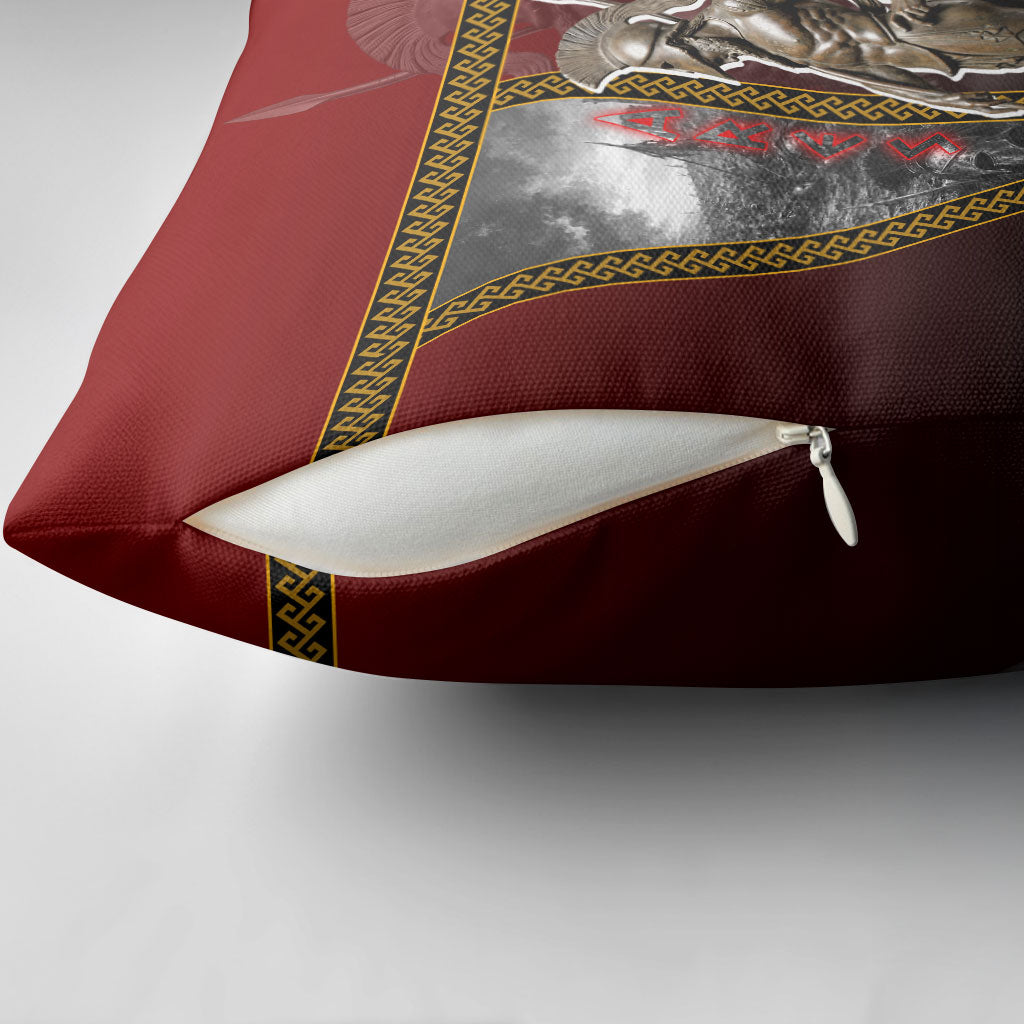 Ares Greek God Of War Pillow Cover Warrior Ancient Greek Mythology Art
