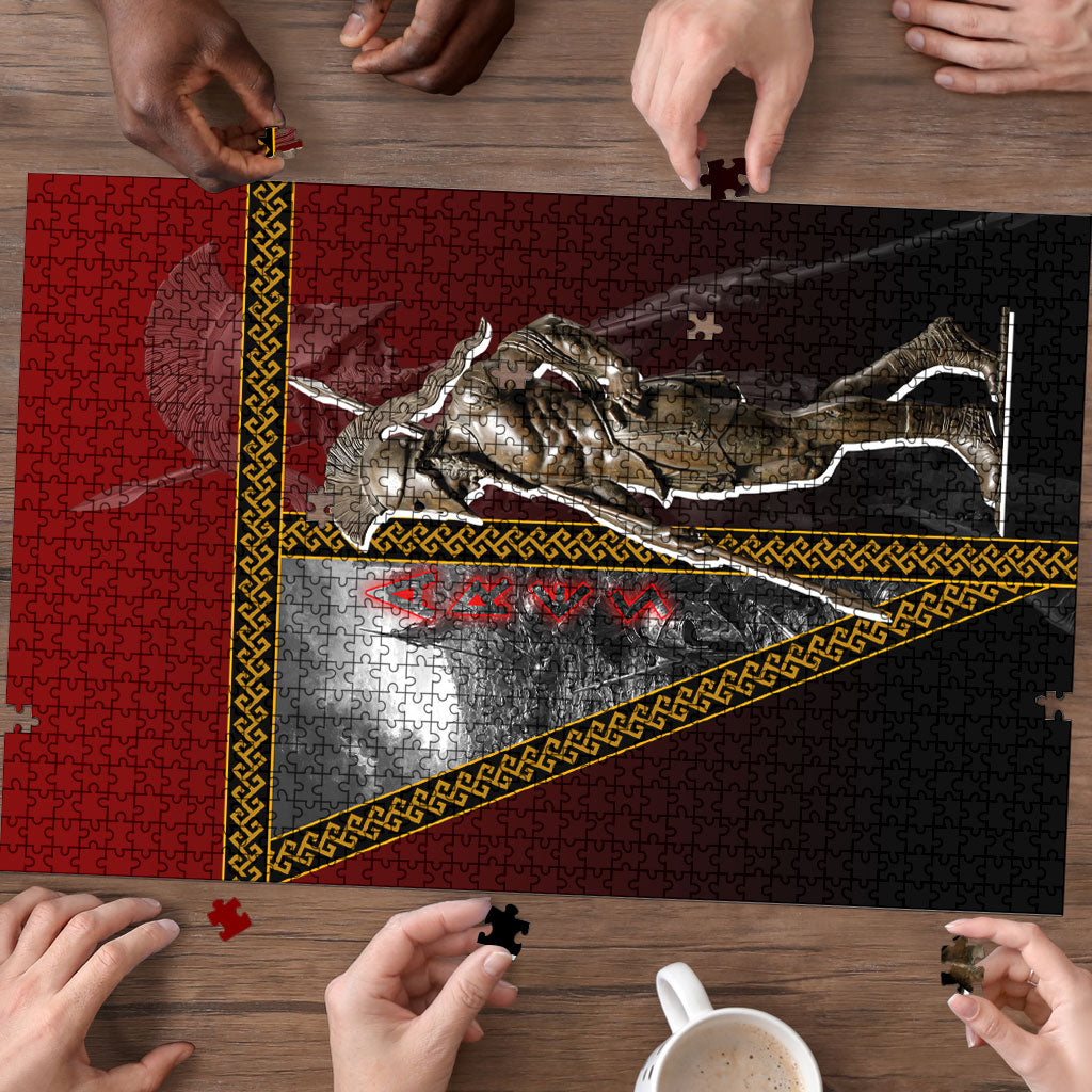 Ares Greek God Of War Puzzle Warrior Ancient Greek Mythology Art
