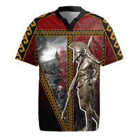 Ares Greek God Of War Rugby Jersey Warrior Ancient Greek Mythology Art