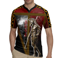 Ares Greek God Of War Rugby Jersey Warrior Ancient Greek Mythology Art