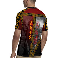 Ares Greek God Of War Rugby Jersey Warrior Ancient Greek Mythology Art