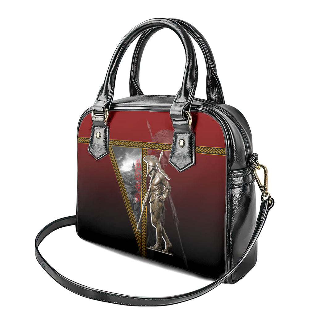 Ares Greek God Of War Shoulder Handbag Warrior Ancient Greek Mythology Art