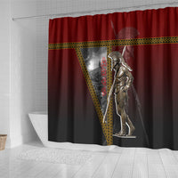 Ares Greek God Of War Shower Curtain Warrior Ancient Greek Mythology Art