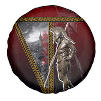 Ares Greek God Of War Spare Tire Cover Warrior Ancient Greek Mythology Art