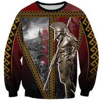 Ares Greek God Of War Sweatshirt Warrior Ancient Greek Mythology Art