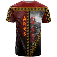 Ares Greek God Of War T Shirt Warrior Ancient Greek Mythology Art