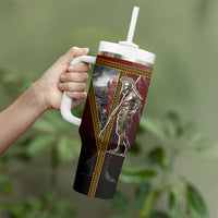 Ares Greek God Of War Tumbler With Handle Warrior Ancient Greek Mythology Art