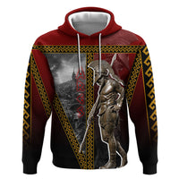 Ares Greek God Of War Zip Hoodie Warrior Ancient Greek Mythology Art