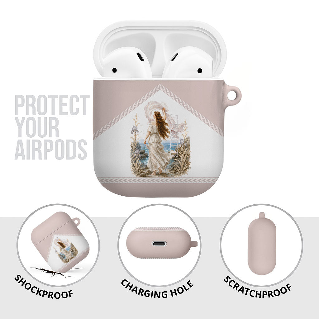 Aphrodite Greek Goddess AirPods Case Classical Mythology Vintage Art Ocean Scene