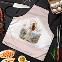 Aphrodite Greek Goddess Apron Classical Mythology Vintage Art Ocean Scene