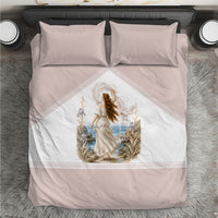 Aphrodite Greek Goddess Bedding Set Classical Mythology Vintage Art Ocean Scene