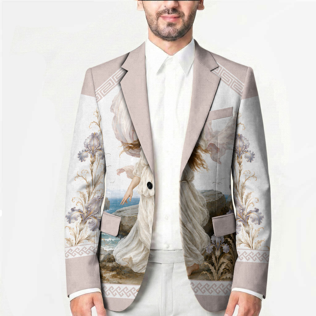 Aphrodite Greek Goddess Blazer Classical Mythology Vintage Art Ocean Scene