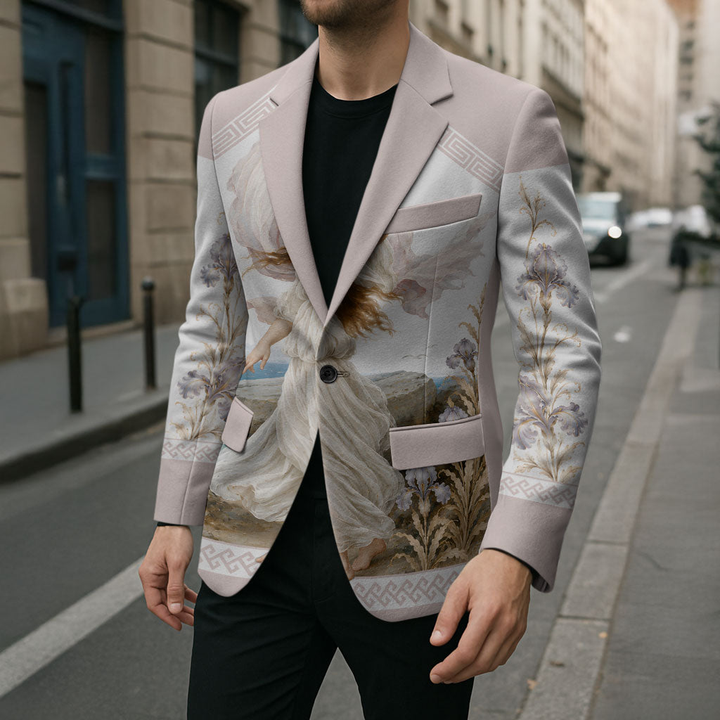 Aphrodite Greek Goddess Blazer Classical Mythology Vintage Art Ocean Scene