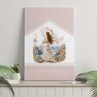 Aphrodite Greek Goddess Canvas Wall Art Classical Mythology Vintage Art Ocean Scene